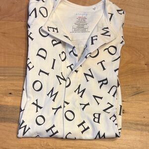 Magnetic Me Alphabet Onesie 9-12 mo